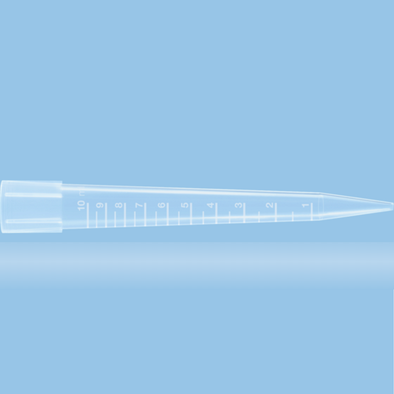 Наконечник 10 ml (мл), універсальний,без фільтру, пакування (100 шт./пак)